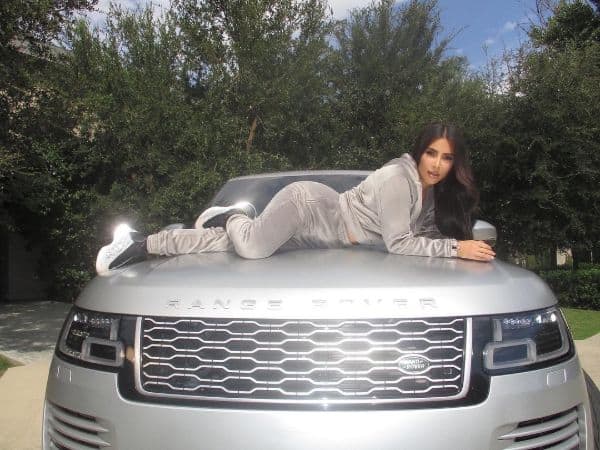Kim enjoying her Luxurious Life