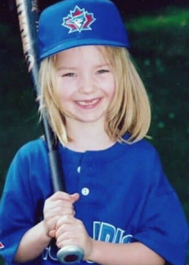 Dove Cameron at a young age.
