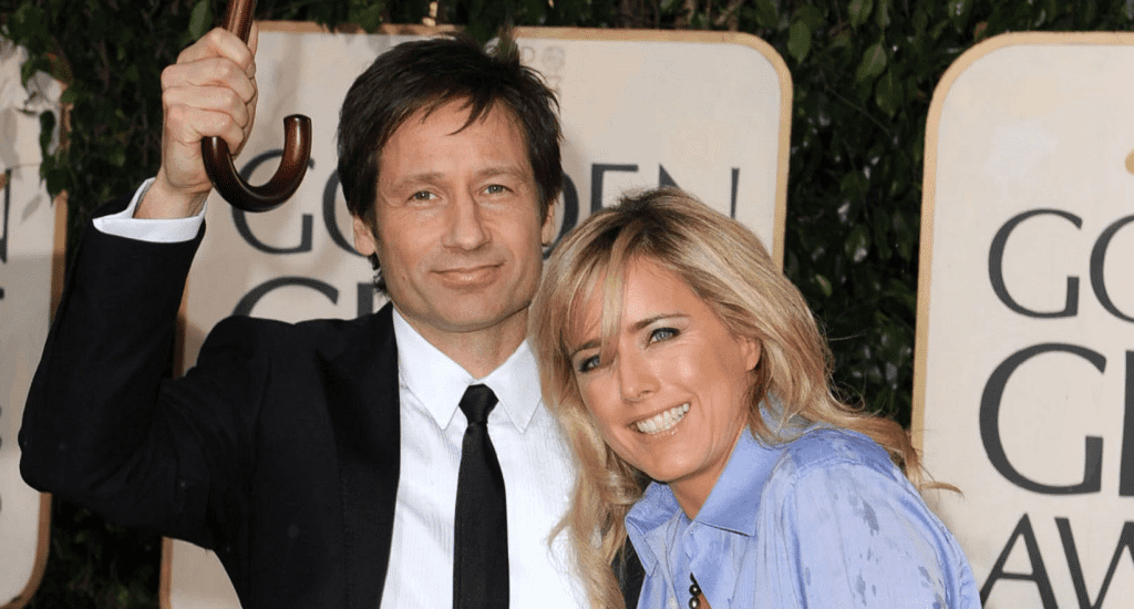 David Duchovny and Tea Leoni spotted in barbados (Source : Closerweekly )