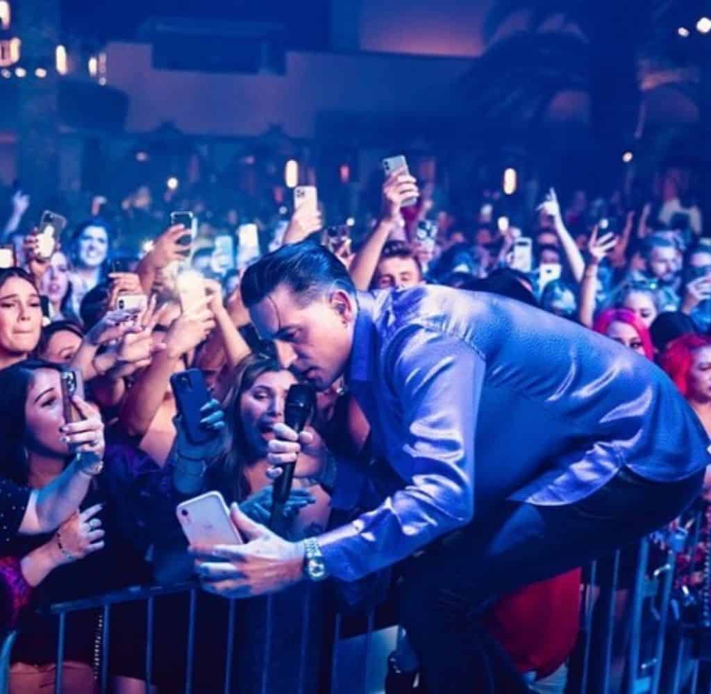 G-Eazy with his fans 