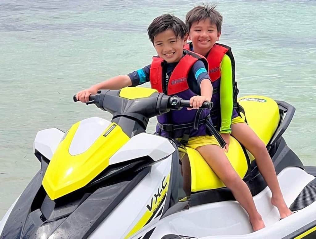 Meet Maui Taylor kids Antoine And Matteo (Source : Instagram )
