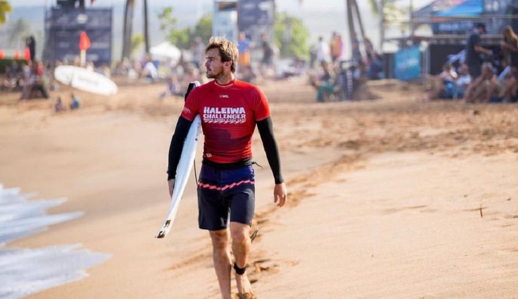 Holger Rune Picture from his surfing competition (Source: Instagram)