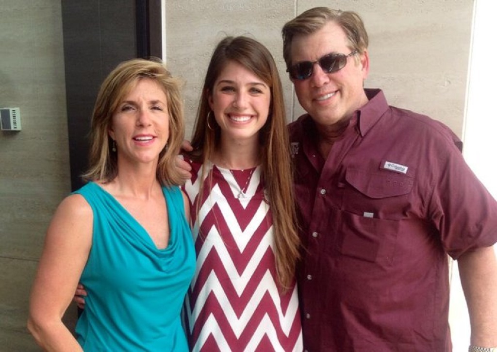 Kelly Siegler and Samuel Lewis Siegler with their daughter Samantha