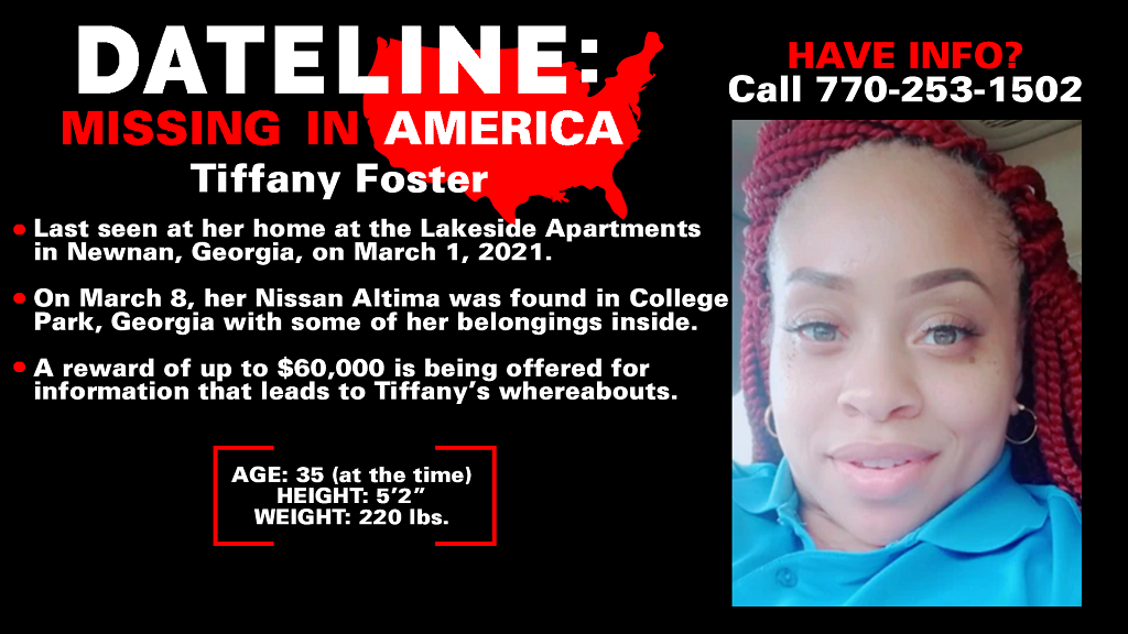 Tiffany Foster Missing