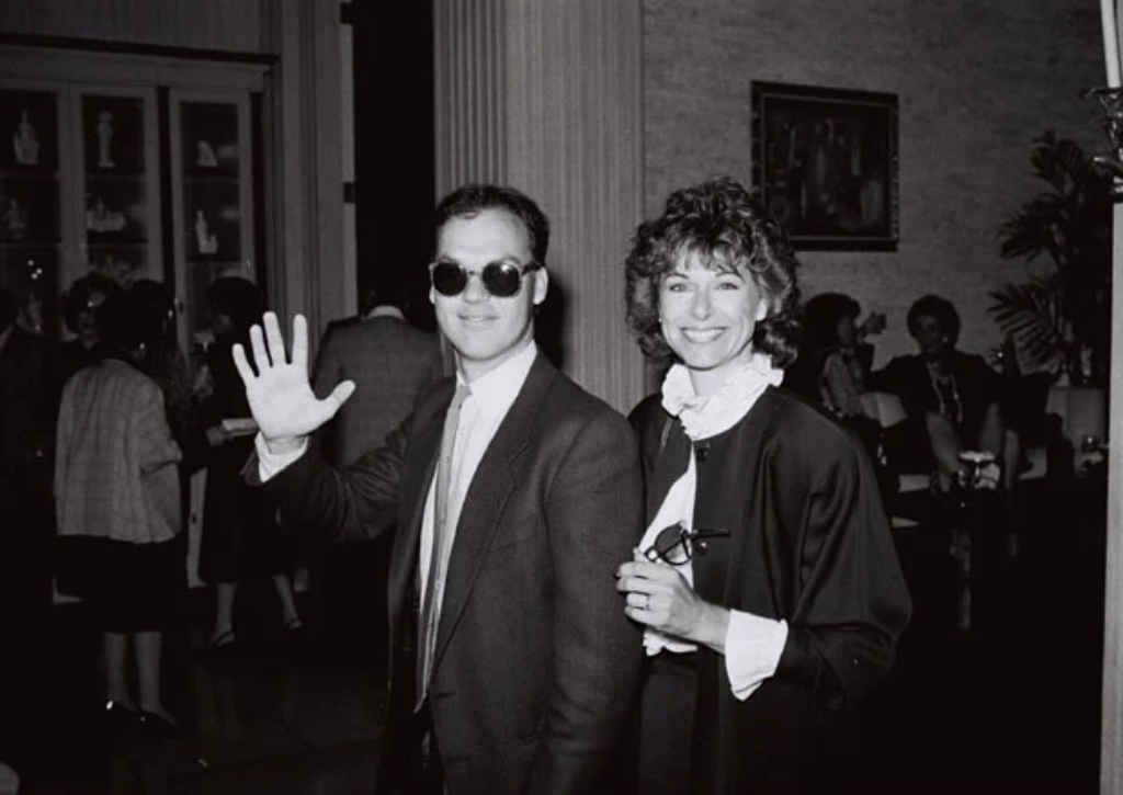 Michael Keaton and wife